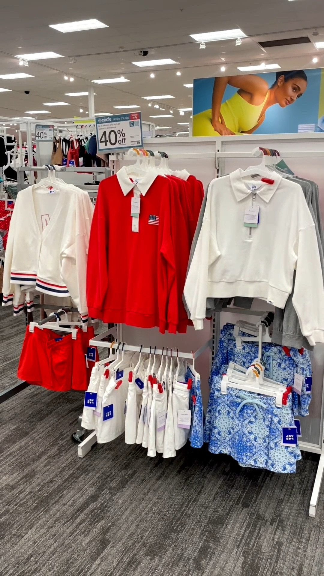 Today only! 40% off activewear @Target Share with a friend who needs to see this deal and follow me @showermeintarget for more finds

#LTKfitnessgoals #LTKSaleAlert #LTKActive