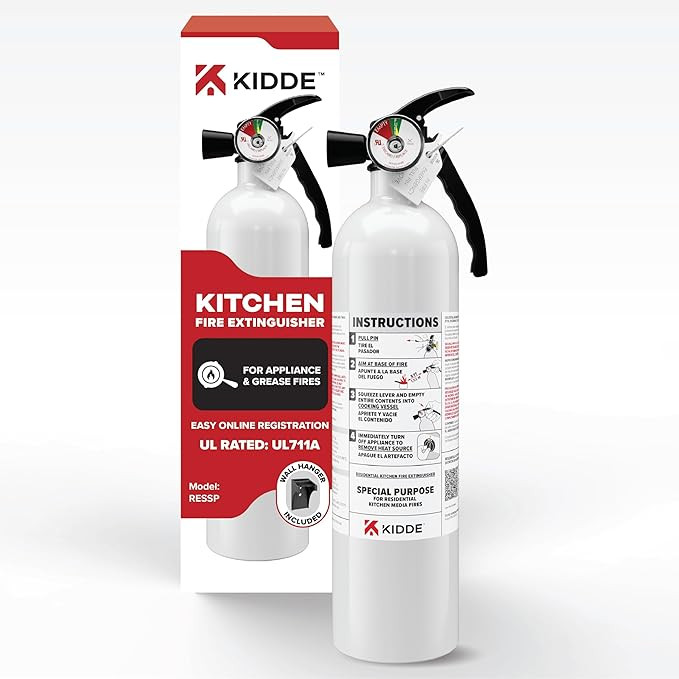 Kidde Fire Extinguisher for Kitchen, Residential, Single-Use, 711A | Amazon (US)