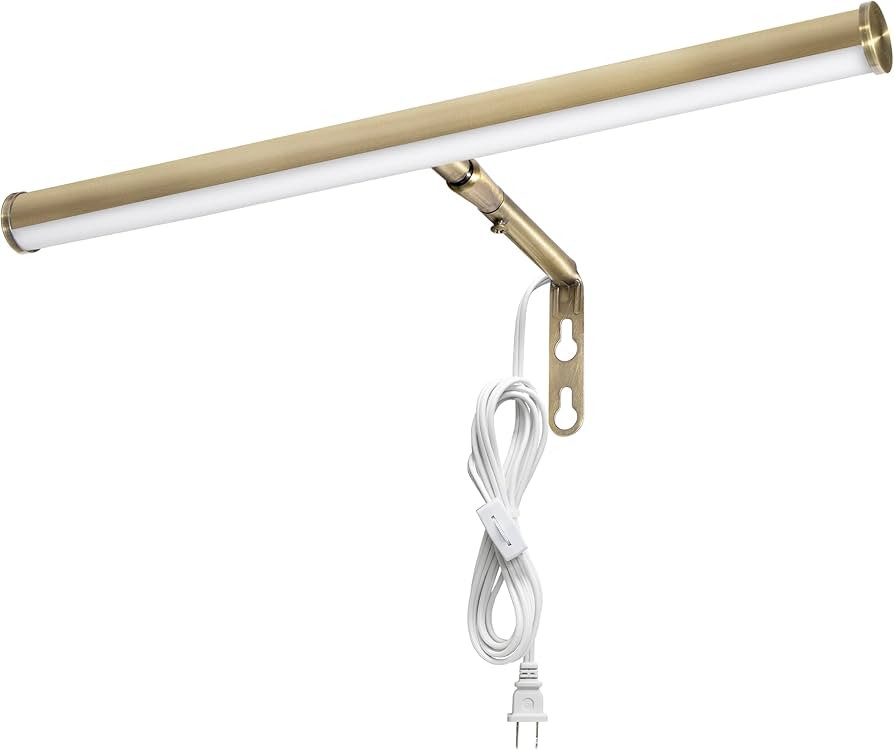 Maxxima 14 in. LED Picture Light - Integrated LED Display Wall Light, 3000K Warm White, 200 Lumen... | Amazon (US)