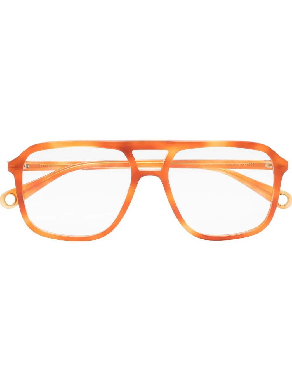 pilot-frame glasses | Farfetch Global