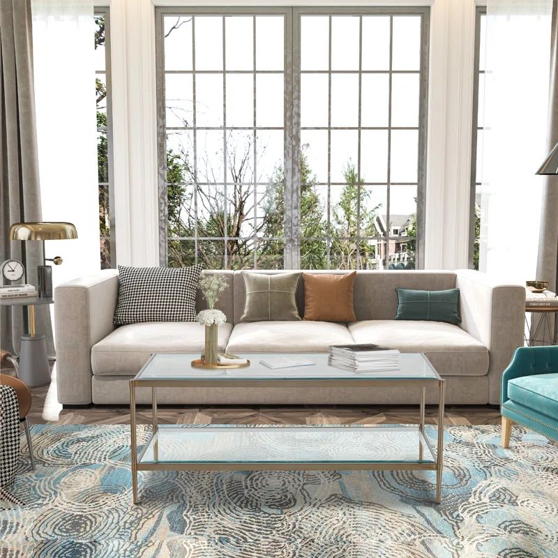 Nathalia Glass Table For Living Room | Wayfair North America