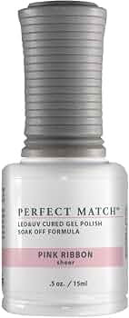 LECHAT Perfect Match Nail Polish, Pink Ribbon, 0.500 Ounce | Amazon (US)