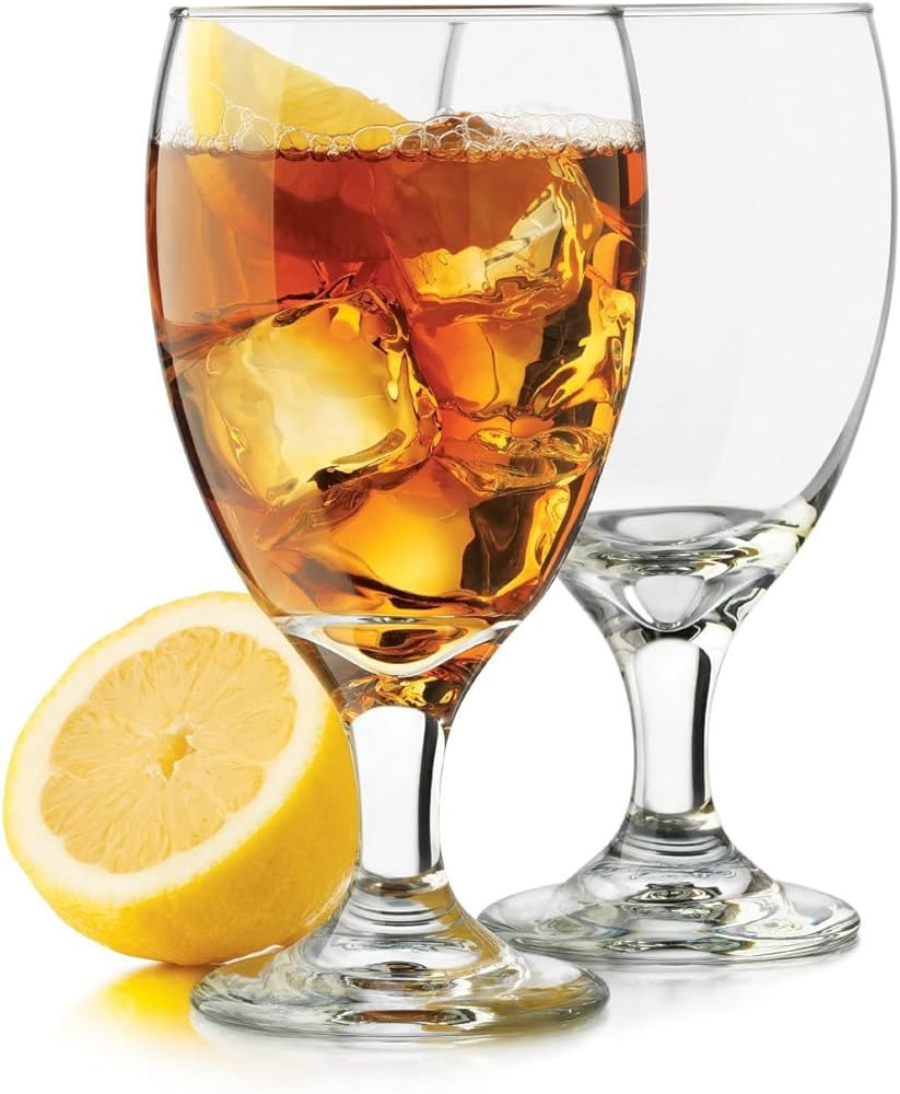 Libbey 16 Ounce Occasions Classic Goblet Glass, Clear, 4-Piece | Amazon (US)