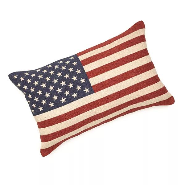 American Flag Tapestry Decorative Pillow | Kohl's