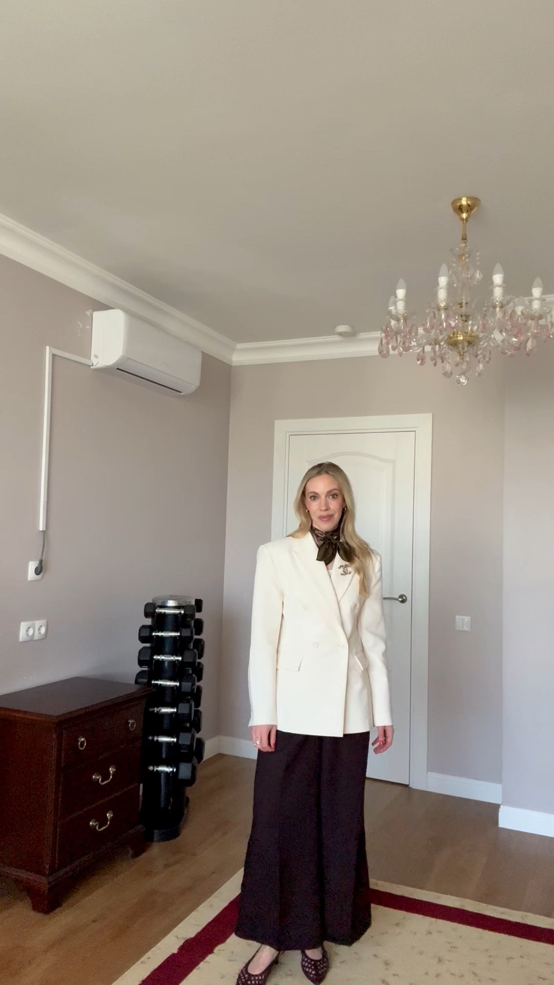 Business casual workwear, cream blazer, dark brown linen pants, dark brown braided slingbacks, style over 40

#LTKOver40 #LTKWorkwear #LTKSaleAlert