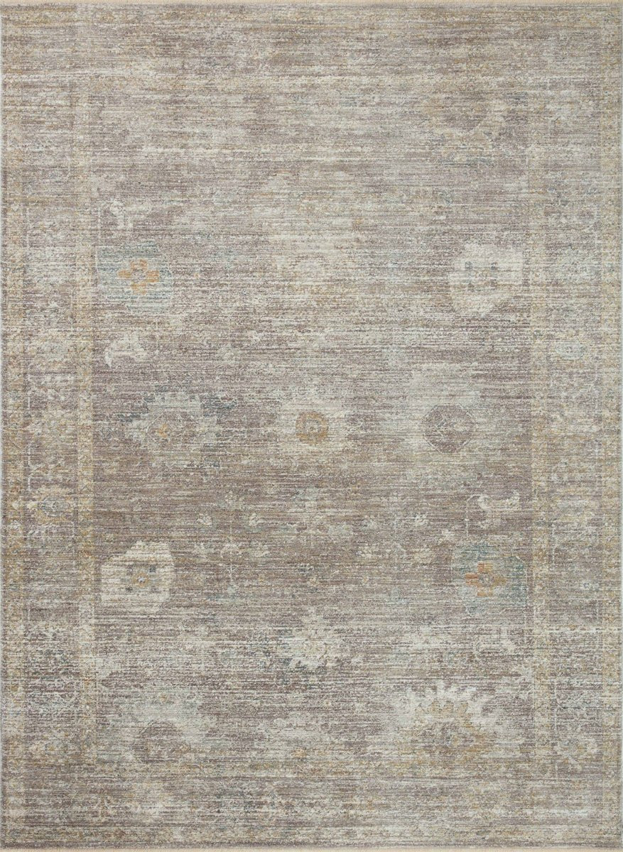 Millie MIE-05 Stone/Natural Area Rug | Rugs Direct