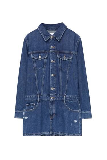 ROBE COURTE JEAN BOUTONS | PULL and BEAR FR