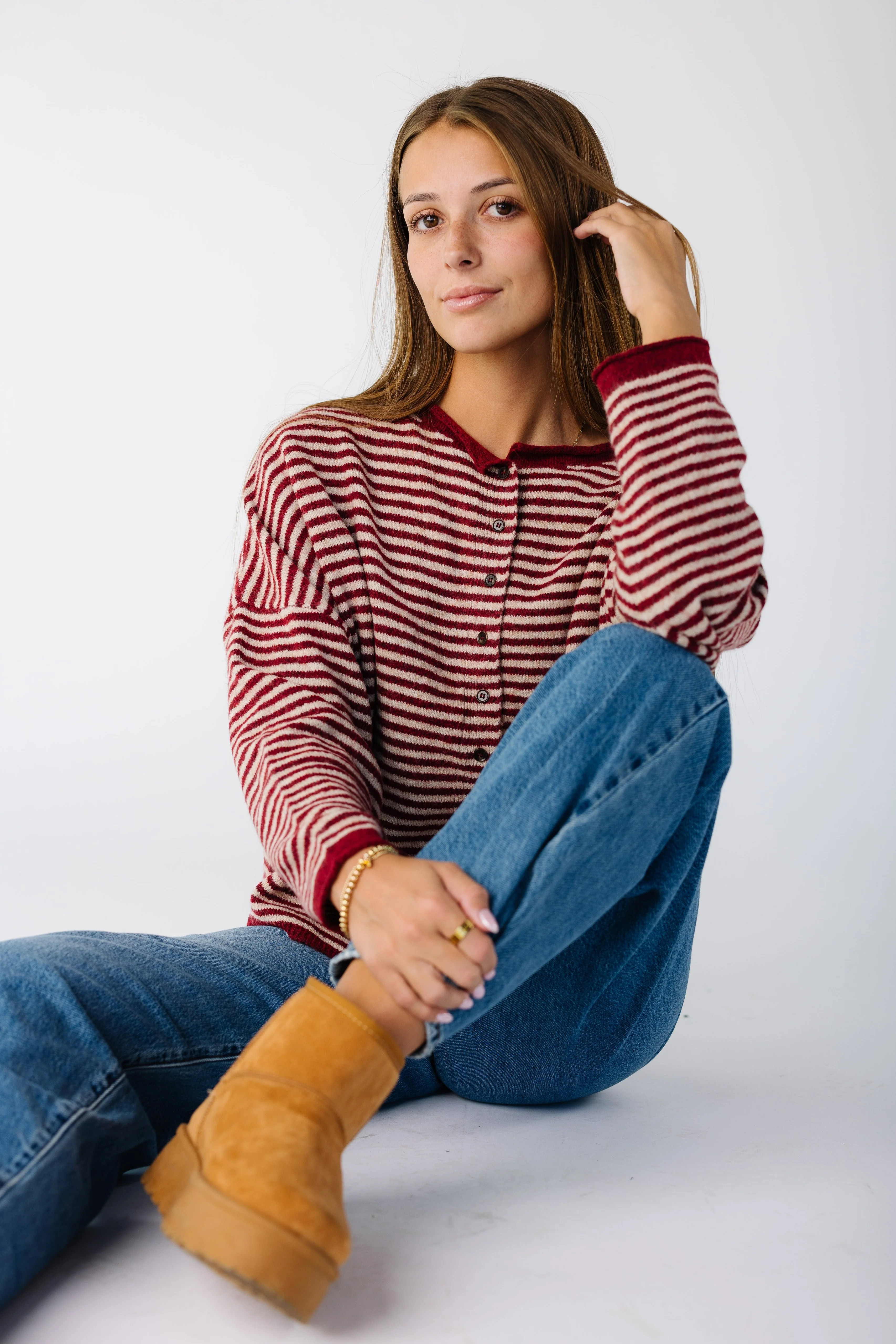 The Event Striped Cardigan DOORBUSTER *FINAL SALE* | Called To Surf