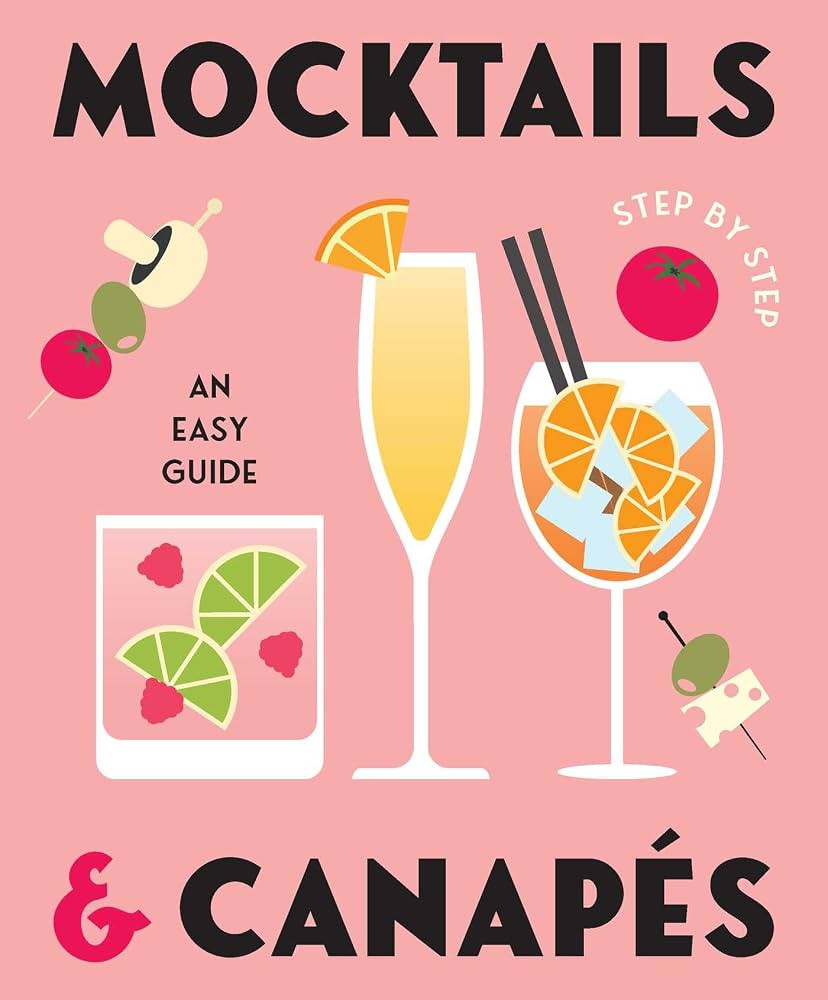 Mocktails & Canapes Step by Step: An Easy Guide (Gelding St. Drinks Gift Series) | Amazon (US)