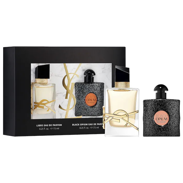 Mini Black Opium & Libre Eau de Parfum Duo - Yves Saint Laurent | Sephora | Sephora (US)
