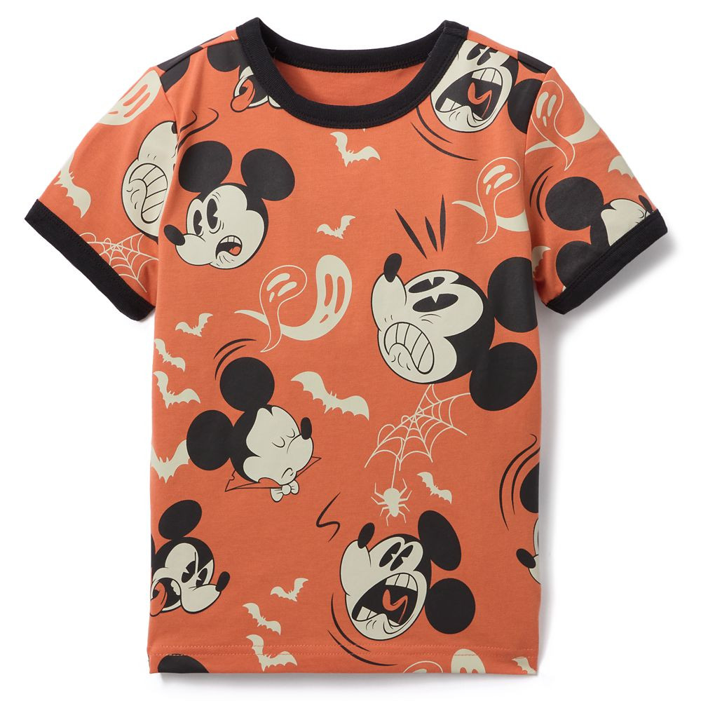 Mickey Mouse Glow-in-the-Dark Halloween T-Shirt for Kids | Disney Store