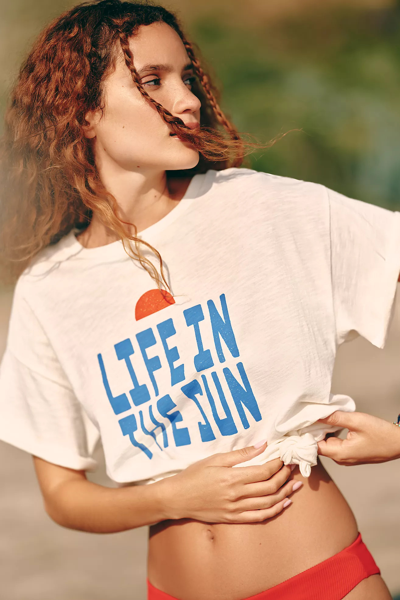 Celandine x Sydney Perkins Life In The Sun Tee | Anthropologie (US)