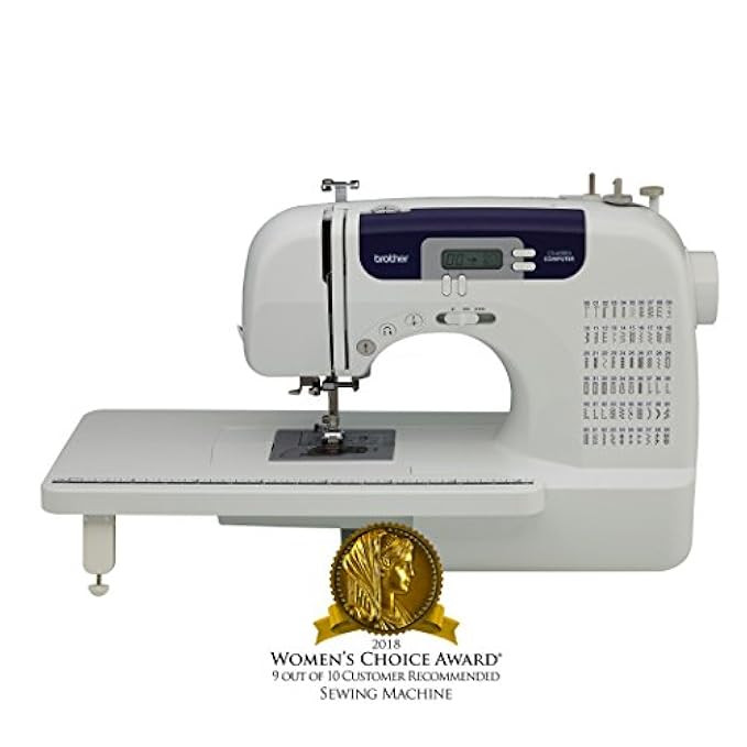 Brother Sewing and Quilting Machine, CS6000i, 60 Built-In Stitches, 7 styles of 1-Step Auto-Size But | Amazon (US)