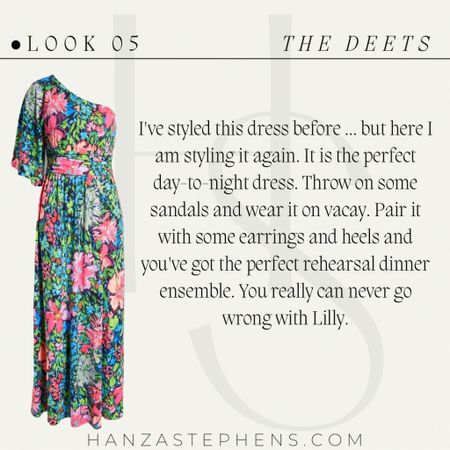 The Dress: I've styled this dress before ... but here I am styling it again. It is the perfect day-to-night dress. Throw on some sandals and wear it on vacay. Pair it with some earrings and heels and you've got the perfect rehearsal dinner ensemble. You really can never go wrong with Lilly.



#LTKSeasonal #LTKstyletip