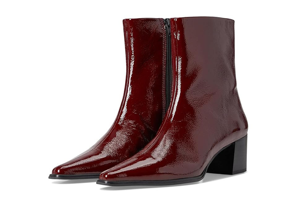 Vagabond Shoemakers Giselle Patent Leather Bootie Women's Boots Cherry : EU 40 (US Women's 10) M, Leather/Rubber | Zappos