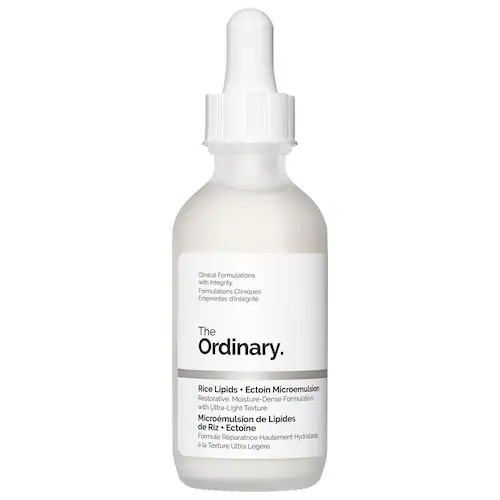The Ordinary Rice Lipids + Ectoin Microemulsion Moisturizer for Soothing Hydration & Reduced Red... | Sephora (US)