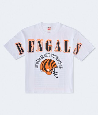 Cincinnati Bengals Division Champs Boxy Graphic Tee | Aeropostale