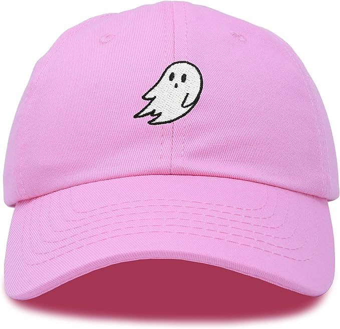 DALIX Ghost Embroidery Dad Hat Baseball Cap Cute Halloween | Amazon (US)