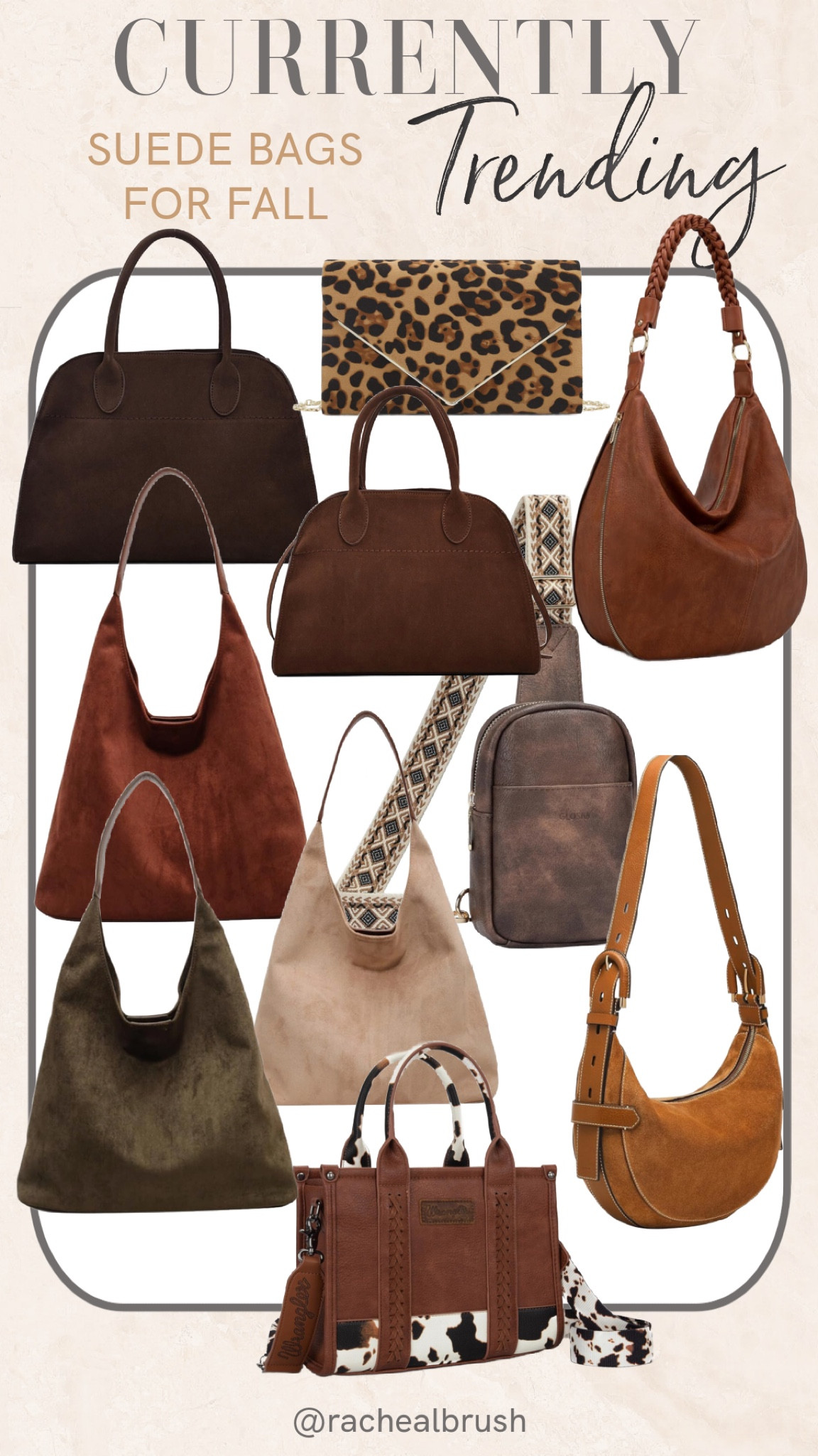 Currently Trending: Suede bags for fall 
Fall Outfits

#LTKStyleTip #LTKSeasonal #LTKItBag