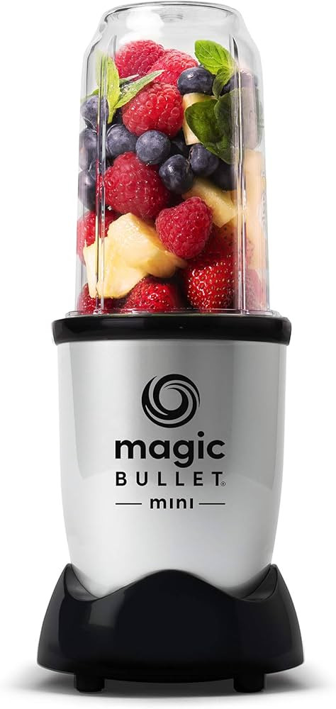 Magic Bullet Personal Blender, 3-Piece Set, Black | Amazon (US)