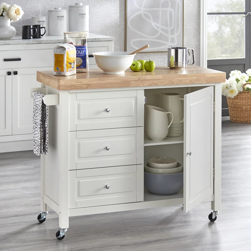 Callahan 44'' Wide Rolling Kitchen Cart | Wayfair North America