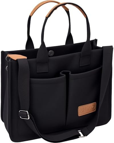 Canvas Tote Bag for Women,Women's Bags Crossbody Bags Work Laptop Tote Bag Large Handbags Purse f... | Amazon (US)