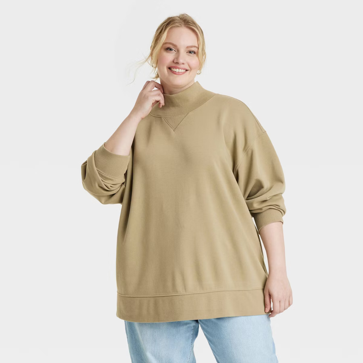 Women's Leisure Studio Tunic Sweatshirt - Universal Thread™ | Target
