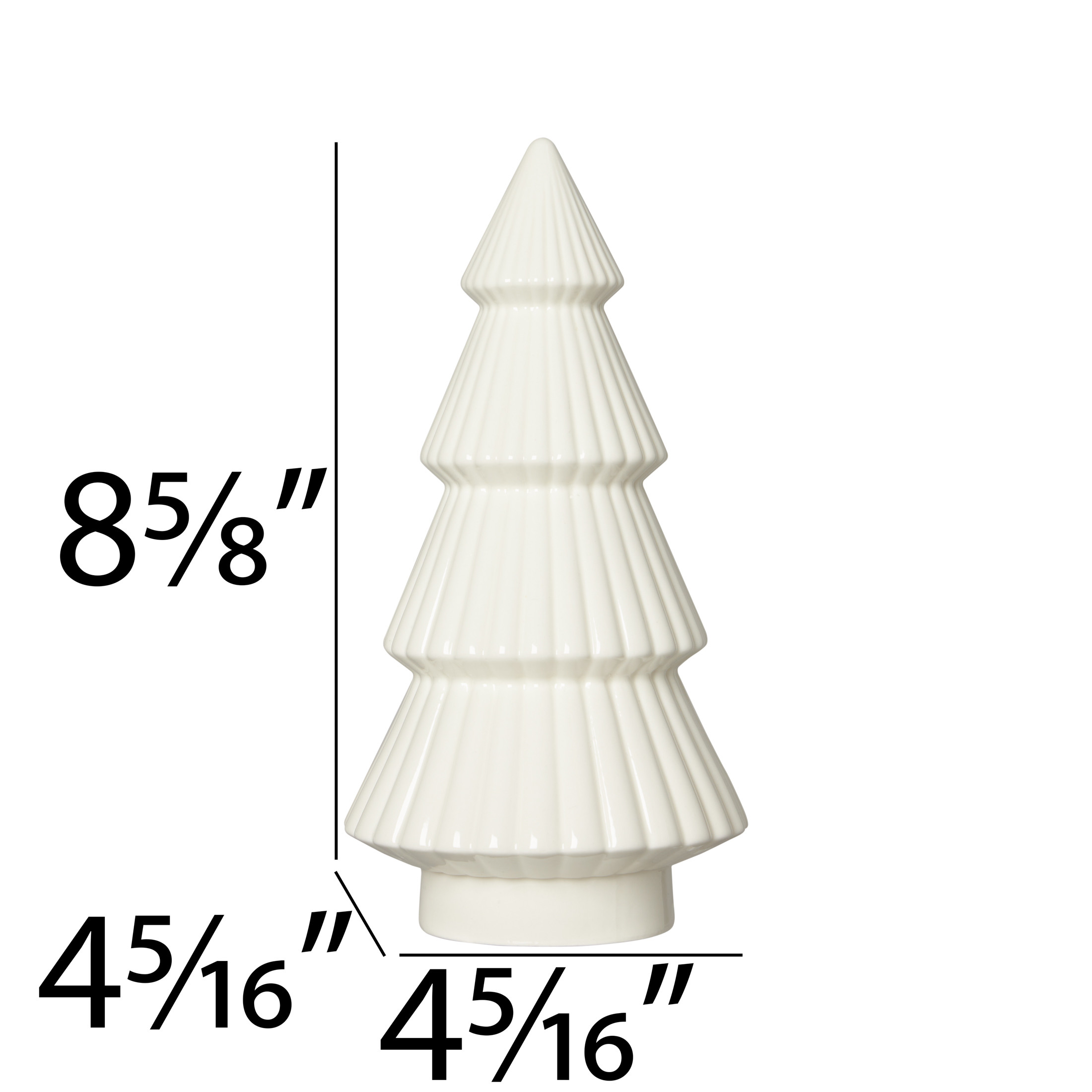 My Texas House Small White Ceramic Tree Decoration, 8.6" | Walmart (US)