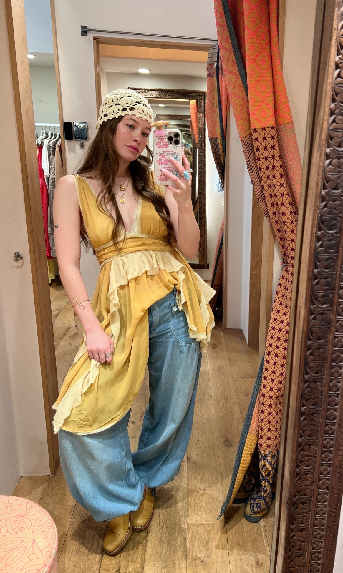 feeling that Coachella fomo!!! 🥹🪄🌼 #freepeople

#LTKFestival #LTKgrwm #LTKootd