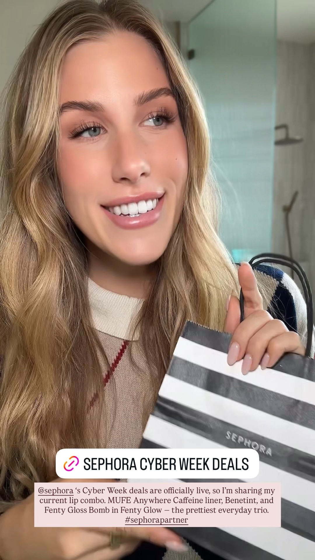 sharing my current everyday lip combo to kick off @Sephora’s Cyber Week. MUFE Anywhere Caffeine liner, Benefit Benetint, and Fenty Gloss Bomb in Fenty Glow are all part of the sale. Cyber Week runs 11/24–12/4 (with new deals every day) plus Beauty Insider perks, app exclusives, and easy pick-up or same-day delivery options ✨🩷 #sephorapartner

#LTKBeauty #LTKGiftGuide #LTKCyberWeek