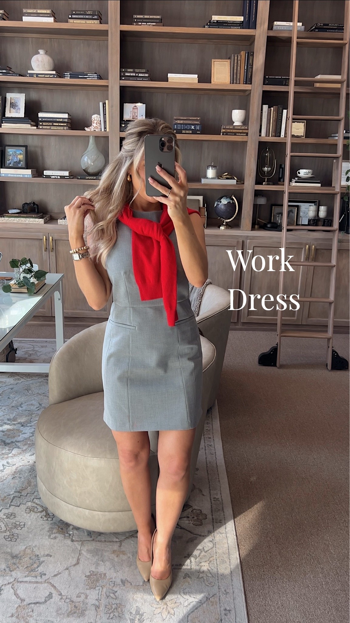 Perfect work dress for summer!! Everything on sale right now 🫶🏻 

I’m wearing a size 0 in this dress. Love the fit and stretch it has to it.

#businesscasualworkwear

#LTKootd #LTKWorkwear