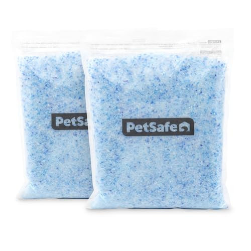 PetSafe ScoopFree Premium Crystal Cat Litter - Outperforms Clay Litter - Refill Packs - Reusable Tray Compatible - Fresh Scent - 4.3 lb Bags - 2 Pack | Amazon (US)