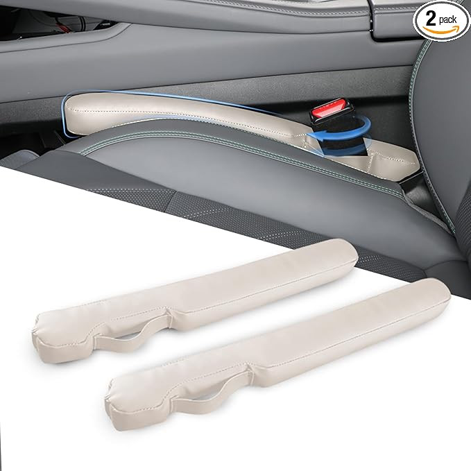 Leather Car Seat Gap Filler Universal for Car Truck SUV to Block The Gap Between Seat and Console... | Amazon (US)