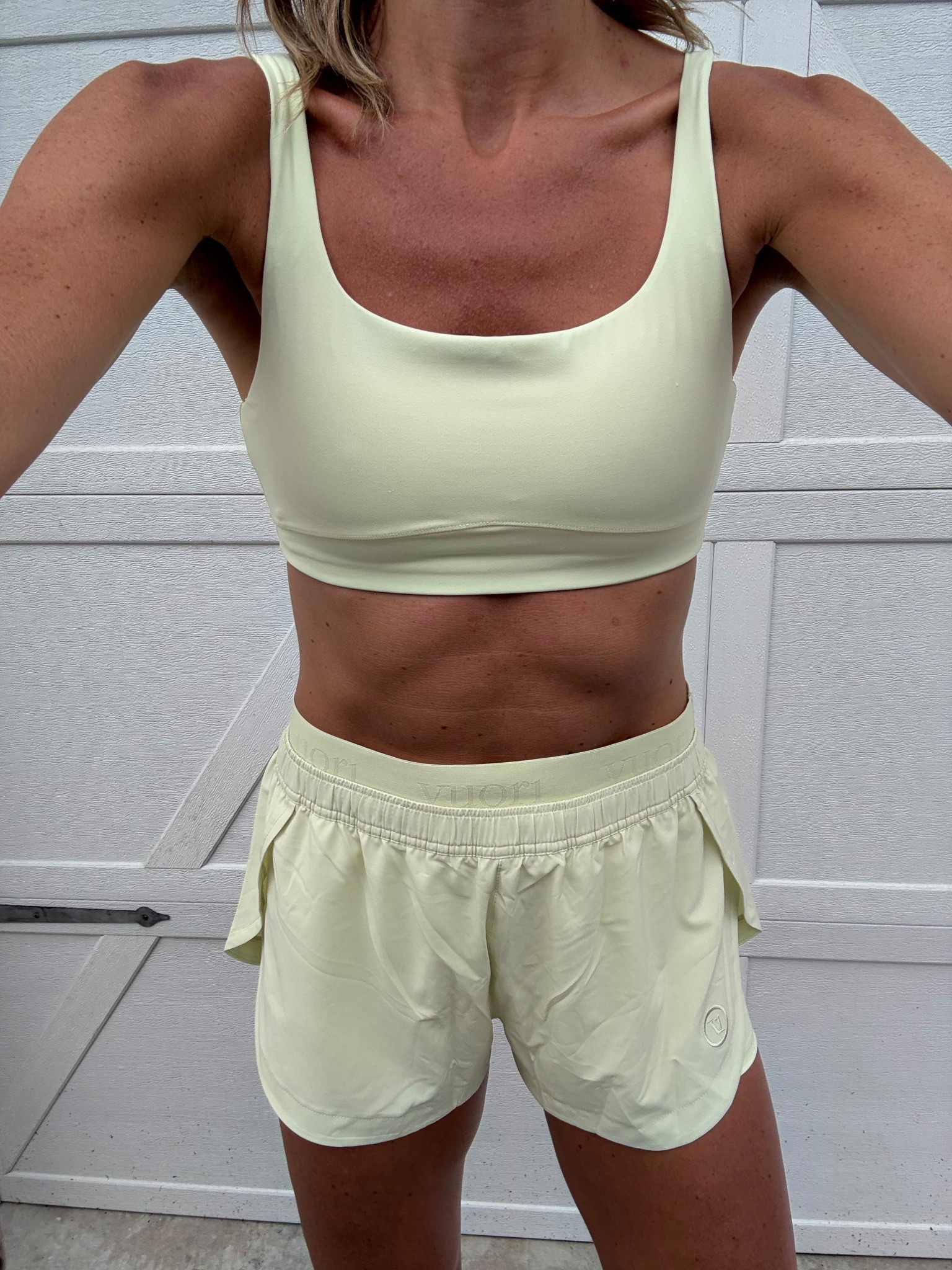 Workout set for my hiit workout this morning 
Wearing my usual mediums


Vuori, activewear 

#LTKActive

#LTKActive