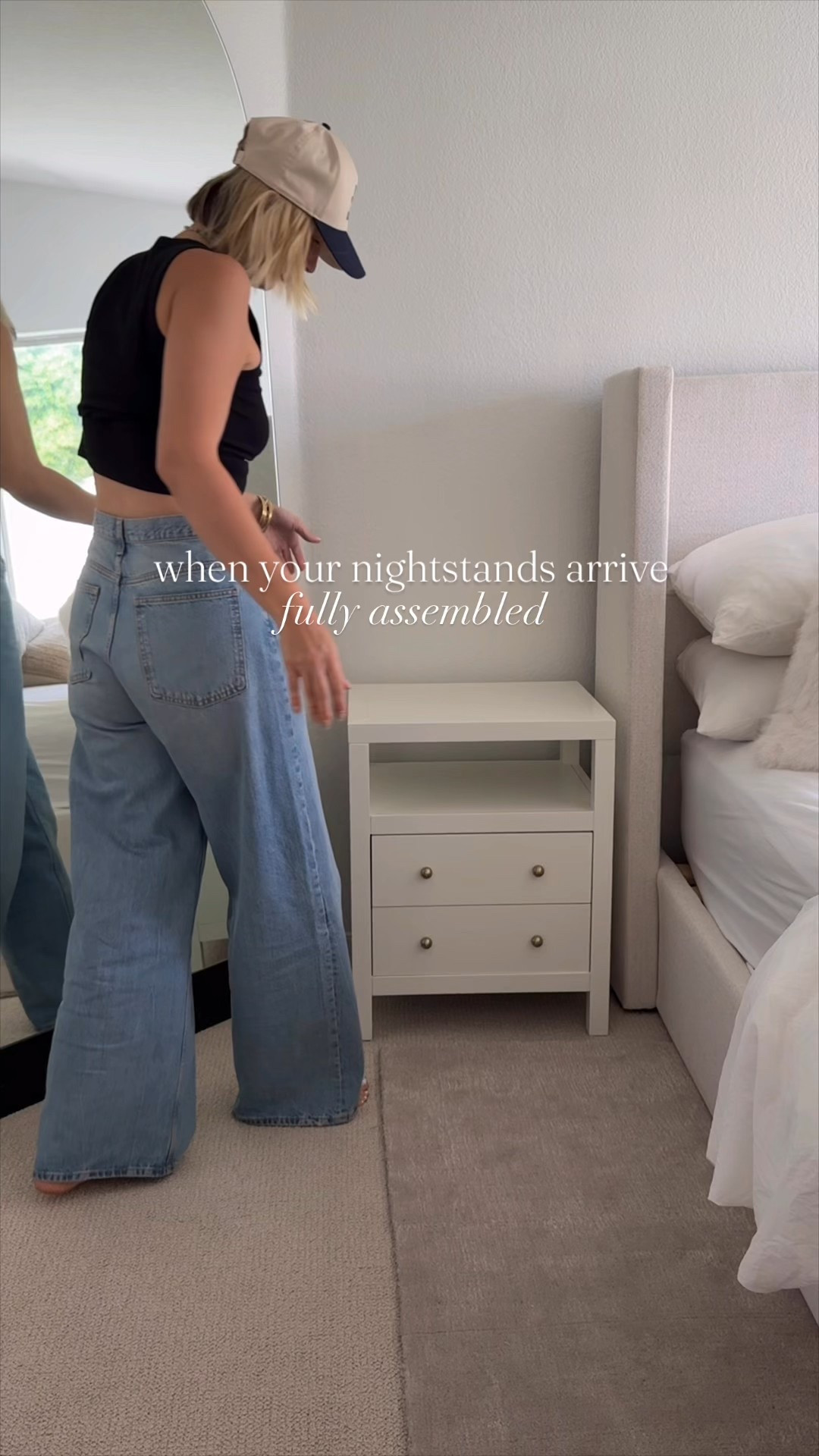 My favorite fully assembled nightstands from @wayfair 

NO TOOLS NECESSARY! 
Also tagging similar WAYFAIR Nighstands that I love down below! 

Home finds, bedroom, wayfair furniture, console table, home inspo, shop the look!
#wayfair #wayfairpartner 

#LTKStyleTip #LTKSaleAlert #LTKHome