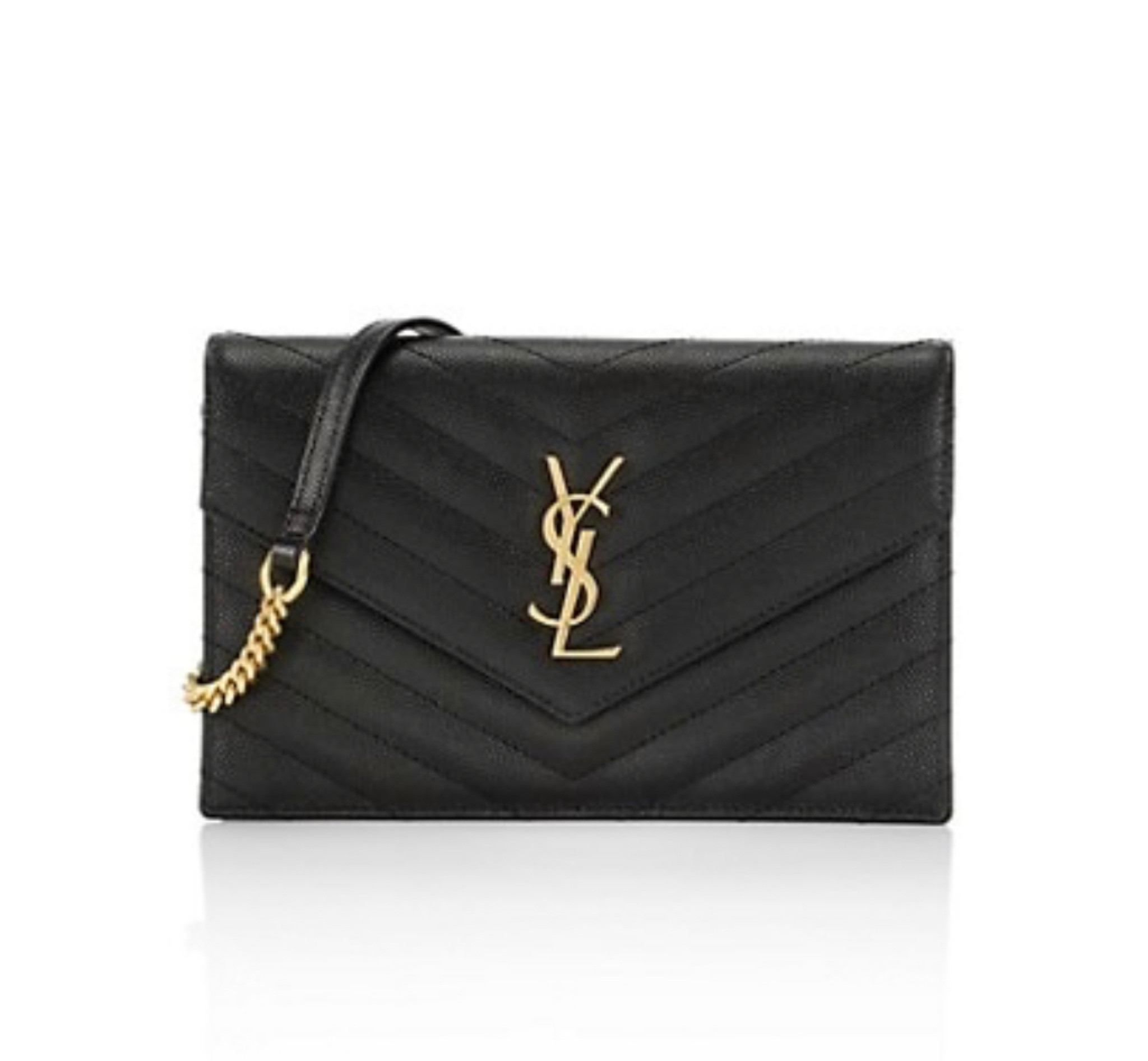 Gift Guide luxury YSL wallet on chain.
$50 off every $200 at Saks! This amazing bag included. If you only want to get one high end item, this would be a great choice. 

#LTKsalealert #LTKGiftGuide #LTKHoliday