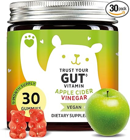 Bears with Benefits Apple Cider Vinegar Gummy Bears - Metabolism Booster Complex with Vitamin B6,... | Amazon (US)