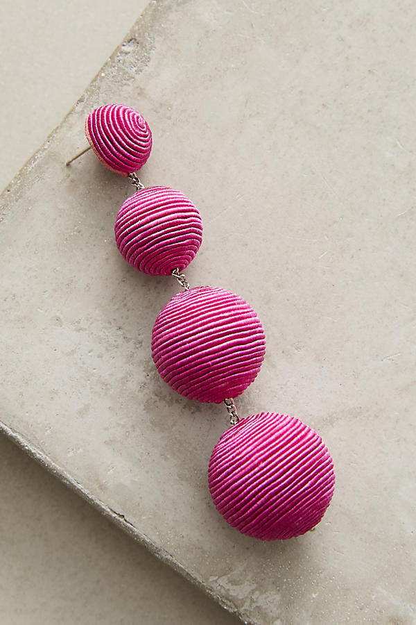 Fantasia Silk Drop Earrings | Anthropologie (US)