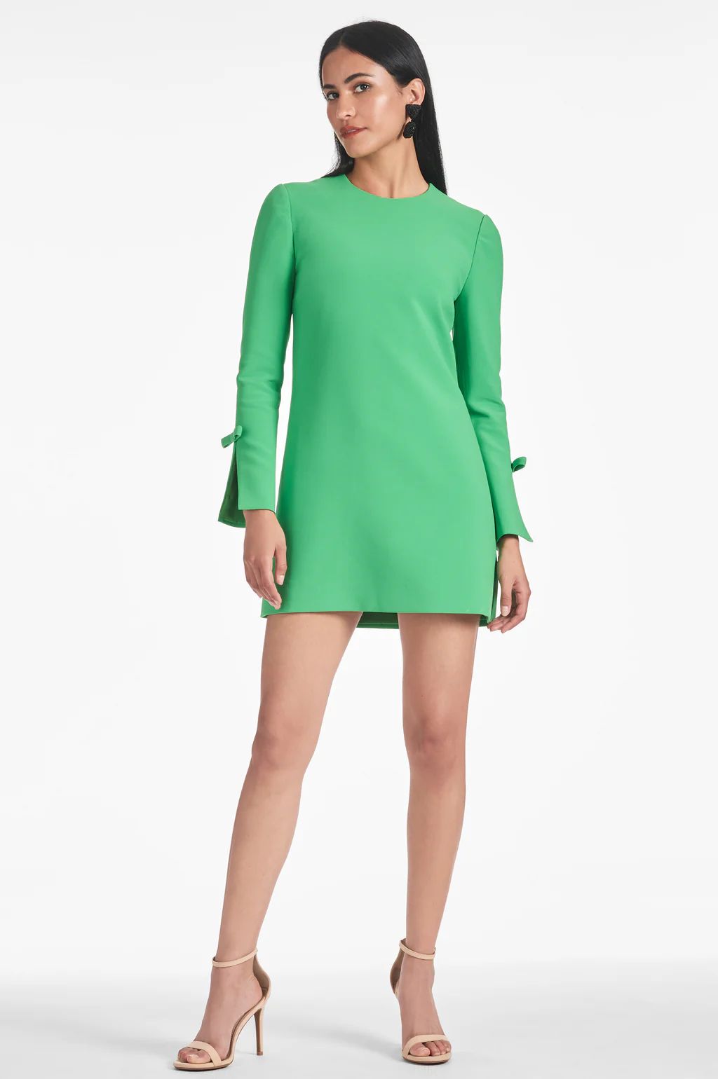Lily Dress - Parrot Green | Sachin and Babi