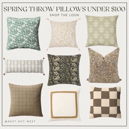 Spring throw pillows

#LTKfindsunder50 #LTKSpringSale #LTKhome