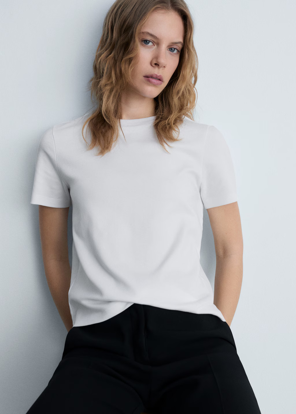 Short-sleeved cotton t-shirt - Women | MANGO USA | Mango (US/MX/AU)
