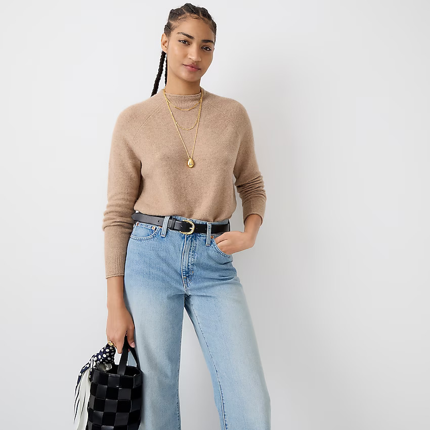 Rollneck sweater in Supersoft yarn | J. Crew US