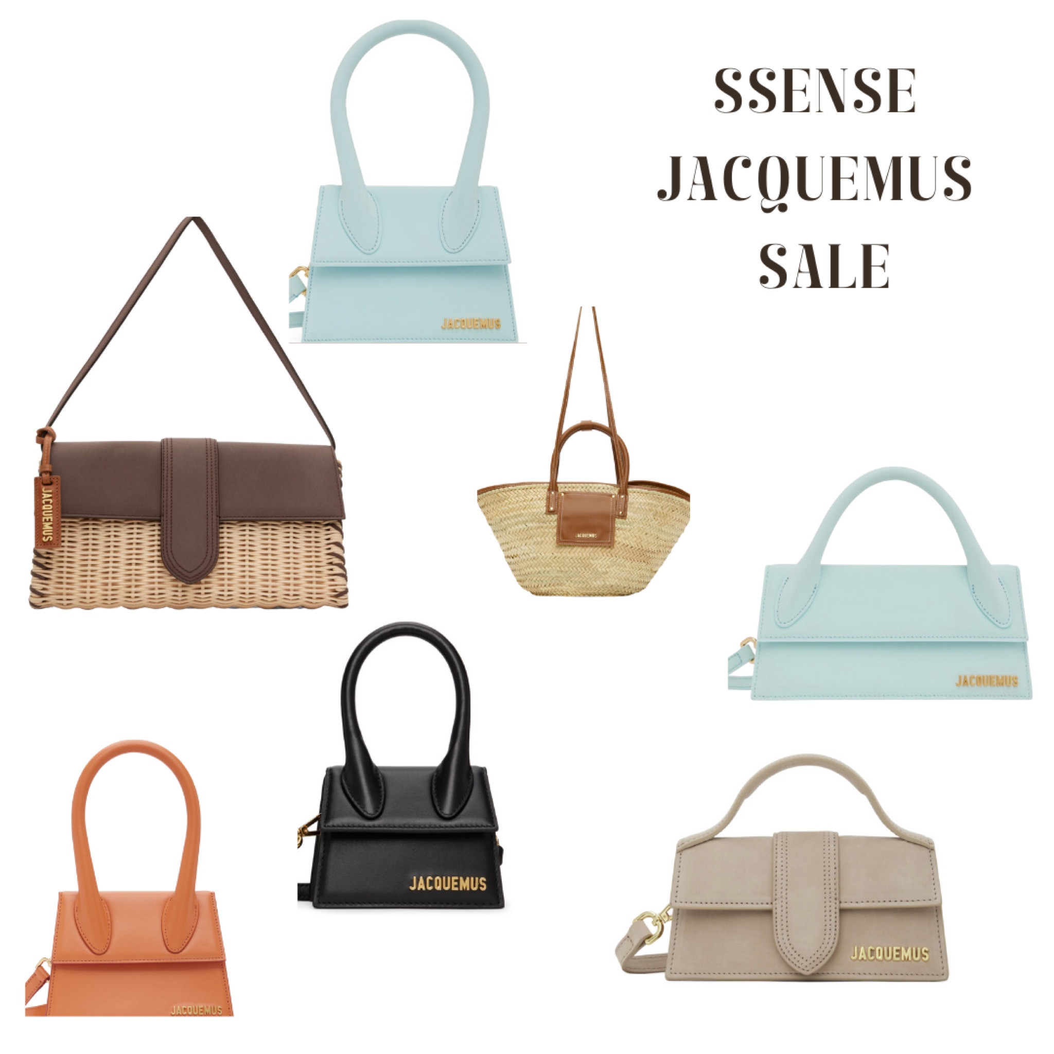 Cuz we all love a statement Jaqmus bag 

#LTKsalealert