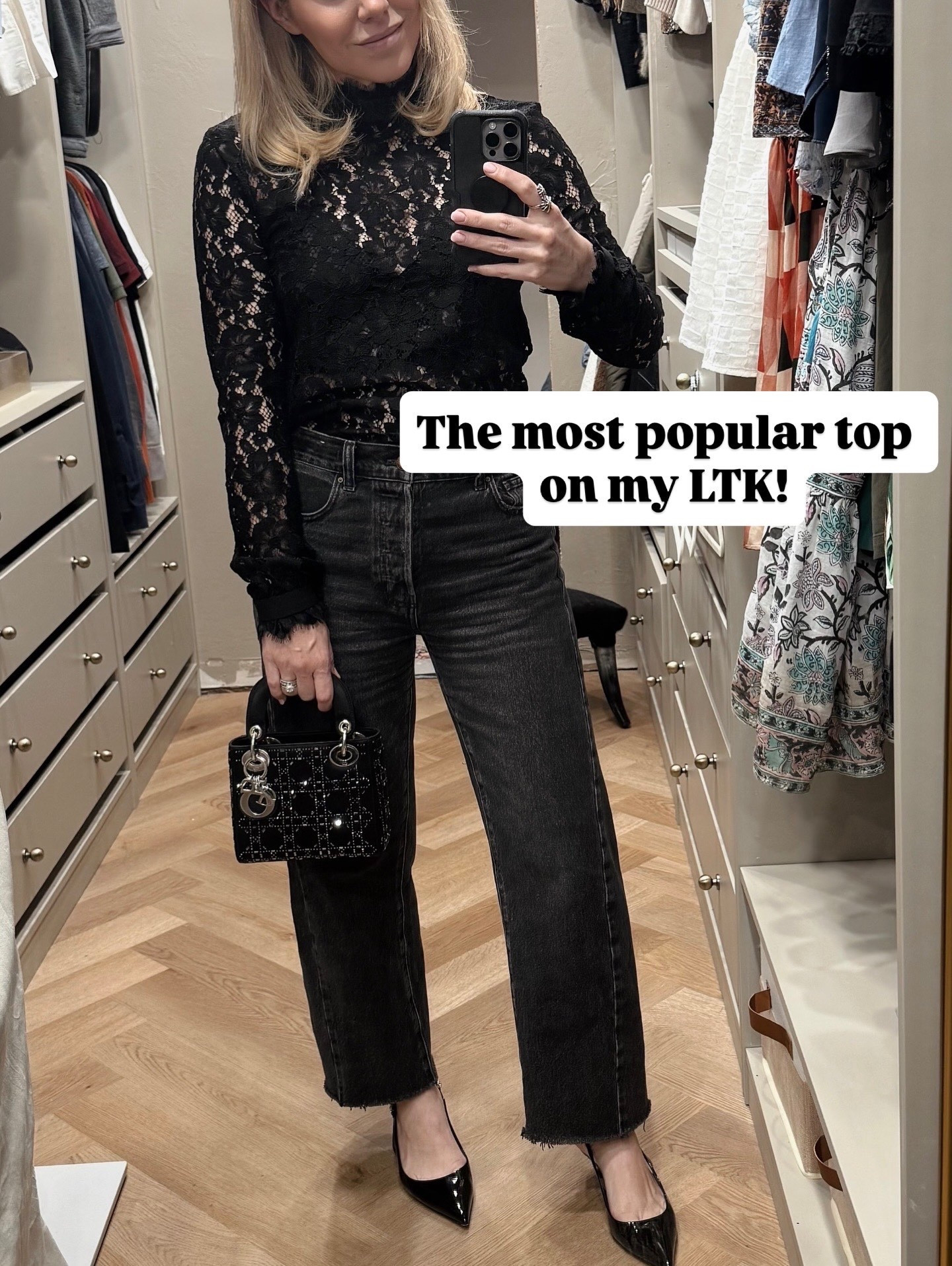 The ONLY barrel jeans I like
Date night 
Lace top


#LTKStyleTip 

#LTKdayinmylife #LTKootd