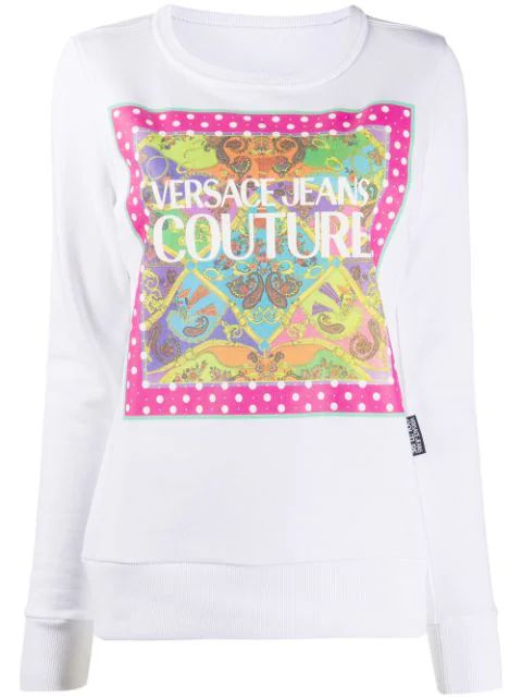 Paisley Fantasy-print cotton sweatshirt | Farfetch (US)
