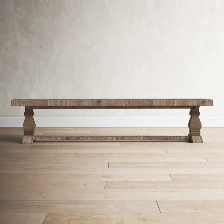 Millendon Solid Wood Bench | Wayfair North America