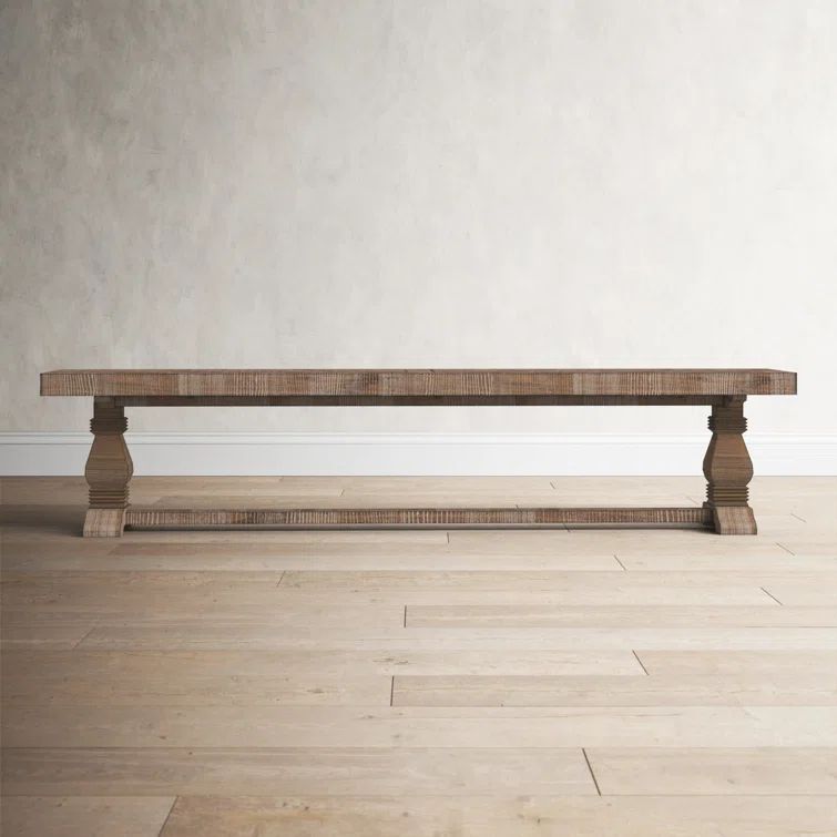 Millendon Solid Wood Bench | Wayfair North America