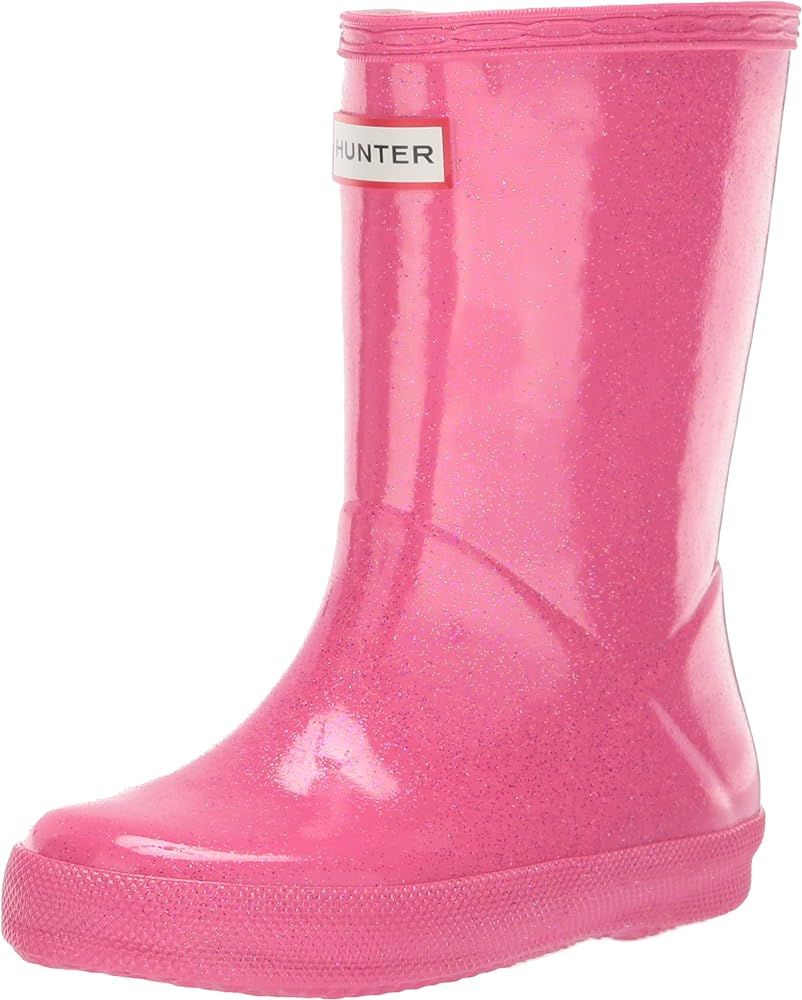 Hunter Company Unisex-Child Original First Classic Giant Glitter Wellington Boots (Toddler/Little... | Amazon (US)