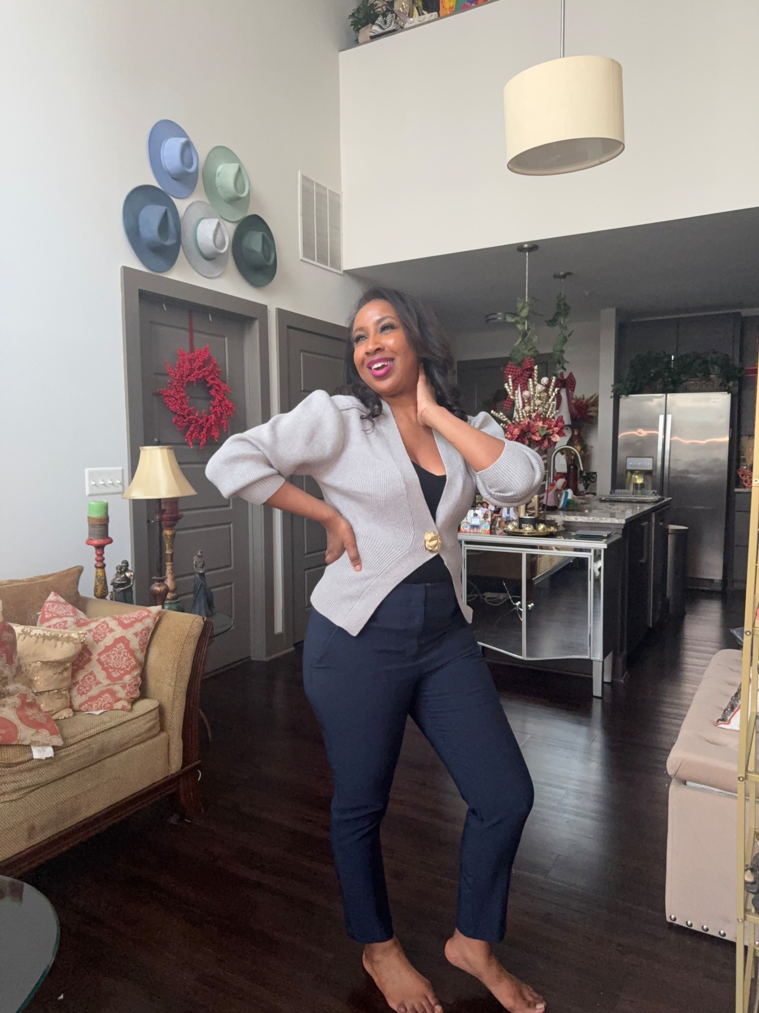 Structured on top, effortless everywhere else ✨
This cardigan instantly elevated a simple tank + ankle pant combo 💼
Wearing a size medium—exact cardigan linked + similar basics

#EffortlessStyle #WorkwearStyle #ChicStyle #EverydayStyle #ElevatedBasics #StyleOver40

#LTKOver40 #LTKSaleAlert #LTKWorkwear