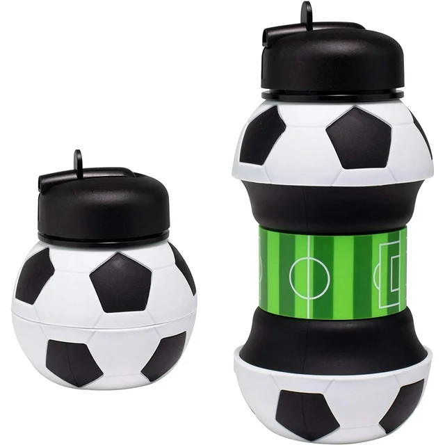 Maccabi Art 8726 18 oz Collapsible Silicone Soccer Water Bottle - Walmart.com | Walmart (US)
